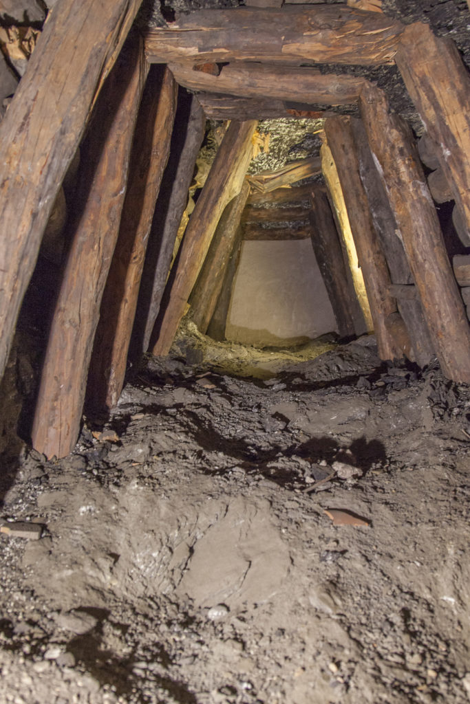 Museo Minero de Escucha, en el interior de la antigua mina de lignito, llamada «Se Verá». Escucha. Teruel 2018