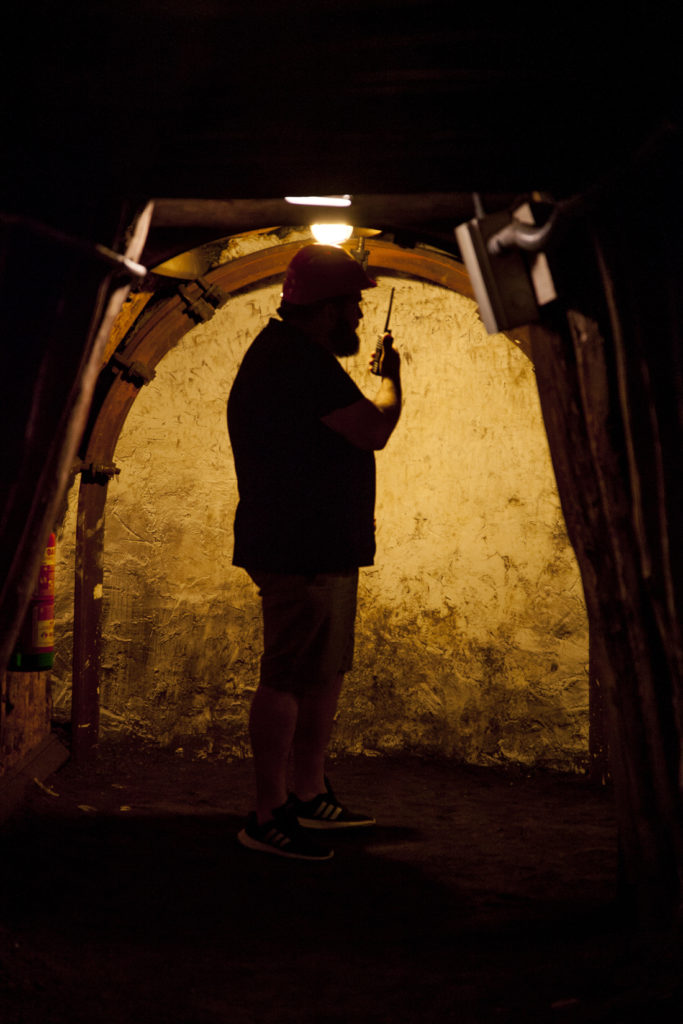 Museo Minero de Escucha, en el interior de la antigua mina de lignito, llamada «Se Verá». Escucha. Teruel 2018