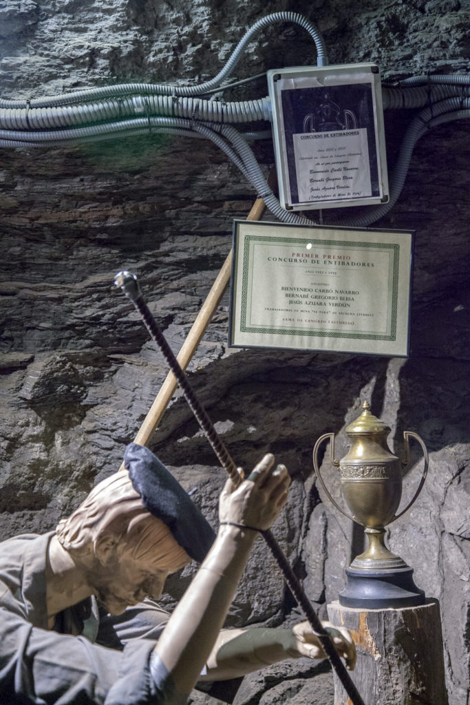 Museo Minero de Escucha, en el interior de la antigua mina de lignito, llamada «Se Verá». Escucha. Teruel 2018