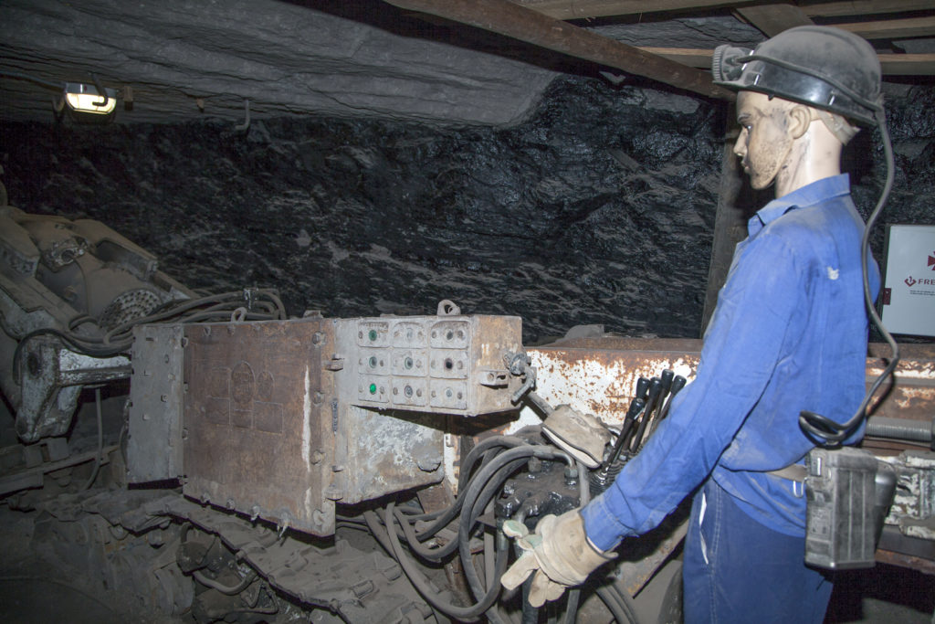 Museo Minero de Escucha, en el interior de la antigua mina de lignito, llamada «Se Verá». Escucha. Teruel 2018