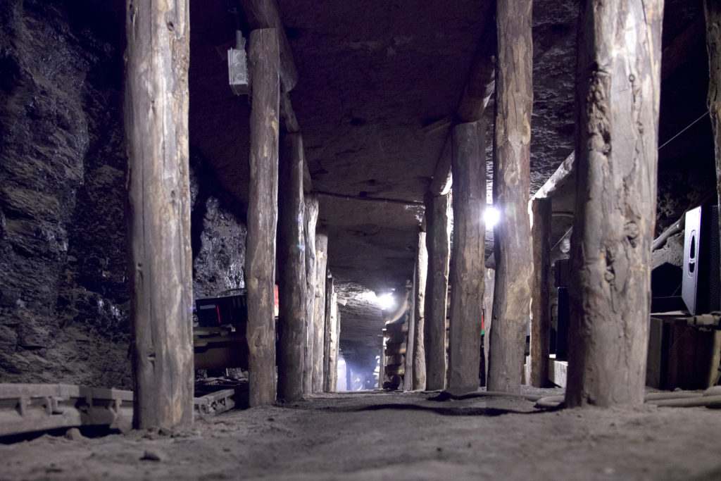 Museo Minero de Escucha, en el interior de la antigua mina de lignito, llamada «Se Verá». Escucha. Teruel 2018
