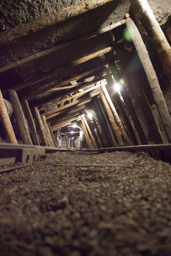 Museo Minero de Escucha, en el interior de la antigua mina de lignito, llamada «Se Verá». Escucha. Teruel 2018