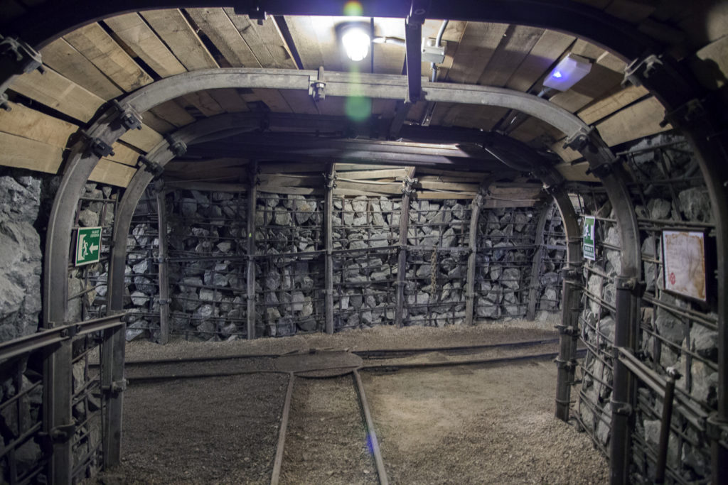 Museo Minero de Escucha, en el interior de la antigua mina de lignito, llamada «Se Verá». Escucha. Teruel 2018