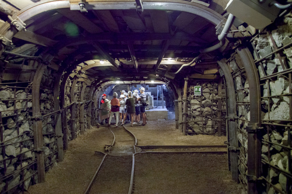 Museo Minero de Escucha, en el interior de la antigua mina de lignito, llamada «Se Verá». Escucha. Teruel 2018