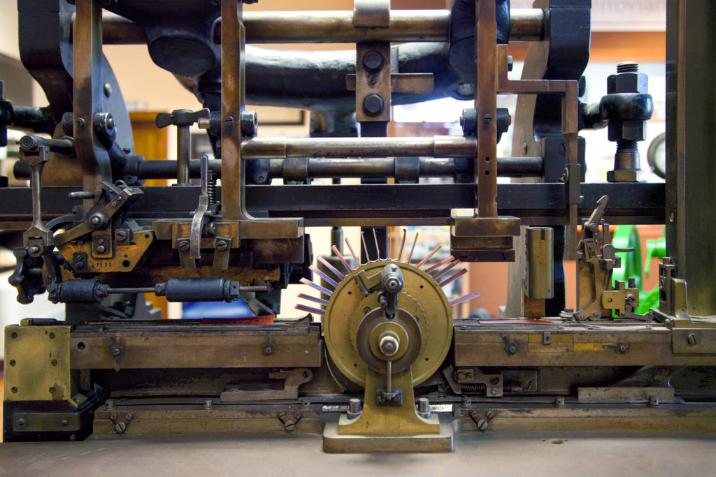 Museo del Ferroviario, ubicado en el antiguo economato del Ferrocarril de La Robla-Bilbao. Cistierna. León 2018