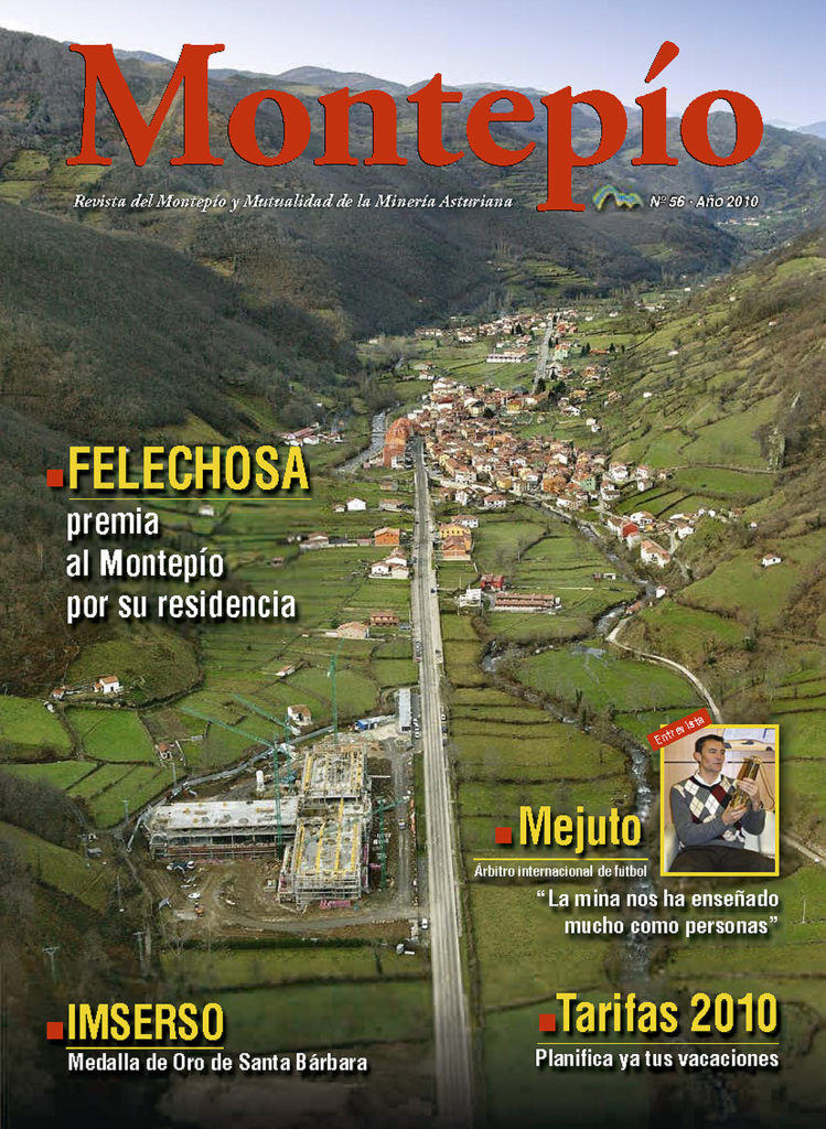 Revista del Montepio y Mutualidad de la minería Asturiana. Numero 56. Enero 2010