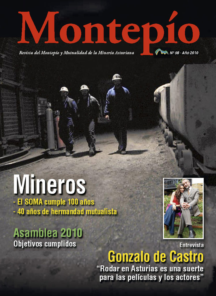 Revista del Montepio y Mutualidad de la minería Asturiana. Numero 58. Octubre 2010