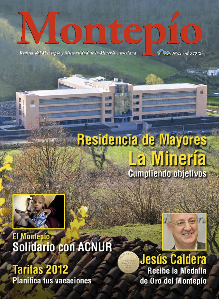 Revista del Montepio y Mutualidad de la minería Asturiana. Numero 62. Enero 2012