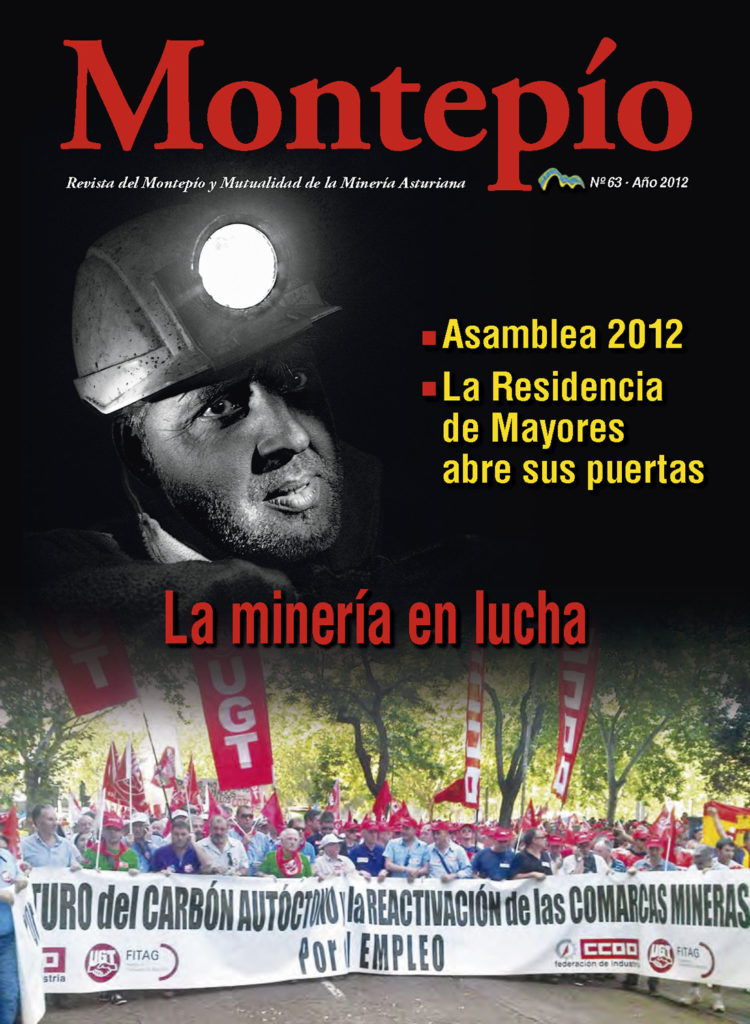 Revista del Montepio y Mutualidad de la minería Asturiana. Numero 63. Junio 2012