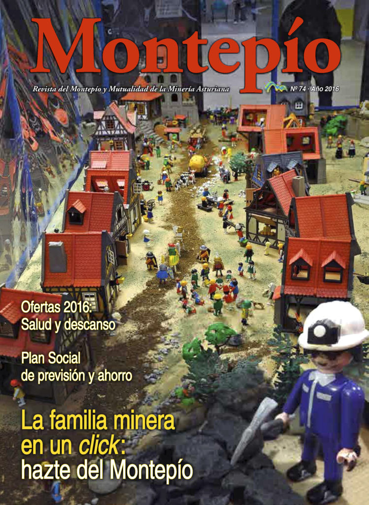 Revista del Montepio y Mutualidad de la minería Asturiana. Numero 74. Enero 2016