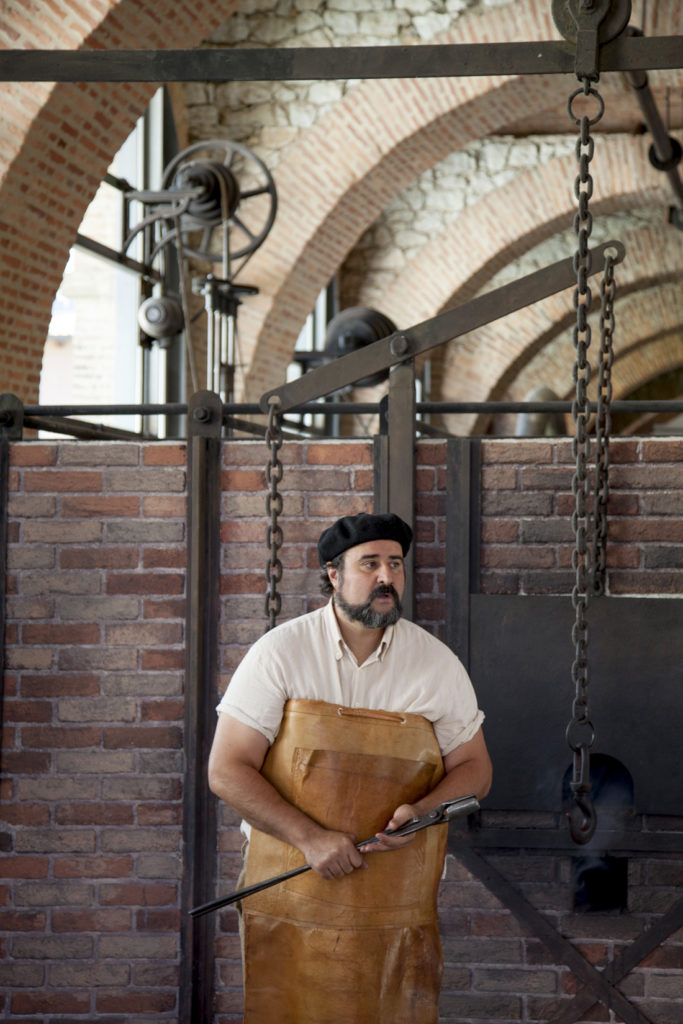 Visita teatralizada al Museo de la Siderurgia y la Minería de Castilla y León. Sabero. León 2018