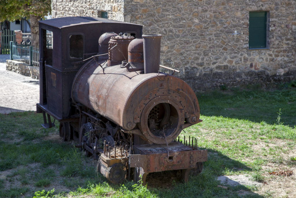 Exteriores del Museo de la Siderurgia y la Minería de Castilla y León. Sabero. León 2018
