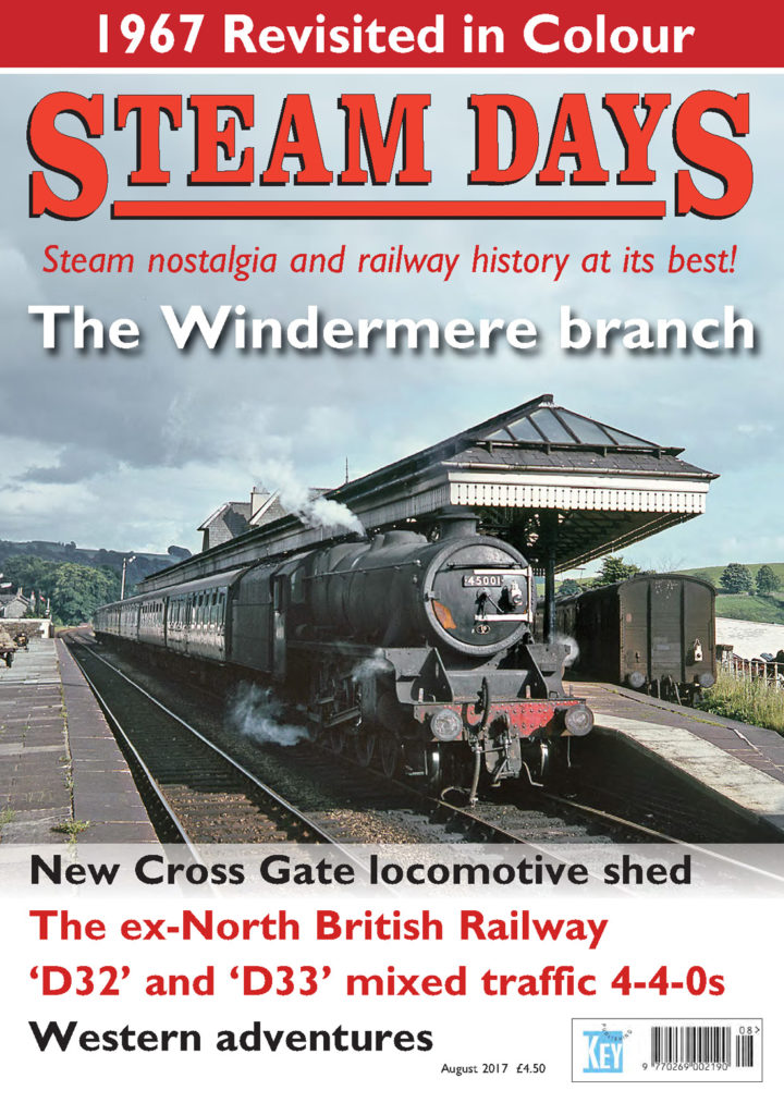 Portada de la revista Steam Days. Agosto de 2017.