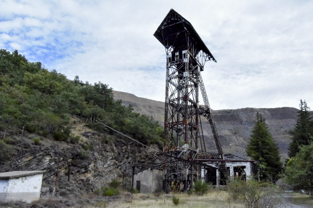 Castillete del Pozo Ibarra o Grupo Ciñera. Pola de Gordón. León. 2017
