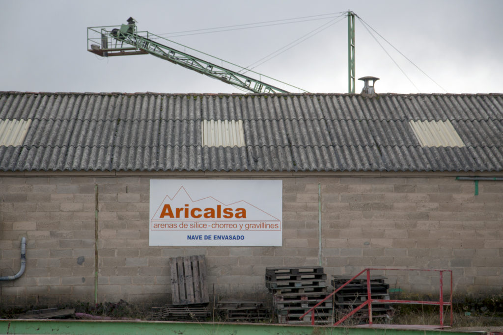 Aricalsa. Cantera de áridos.  Soto y Amio. Leon 2018