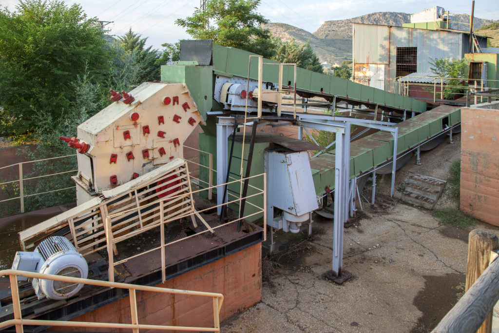 Pozo Santa Barbara. Parque Temático de la Minería y el Ferrocarril. Utrillas. Teruel 2018