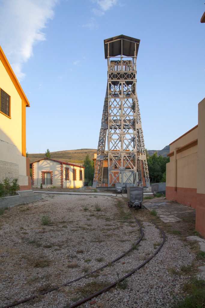 Pozo Santa Barbara. Parque Temático de la Minería y el Ferrocarril. Utrillas. Teruel 2018