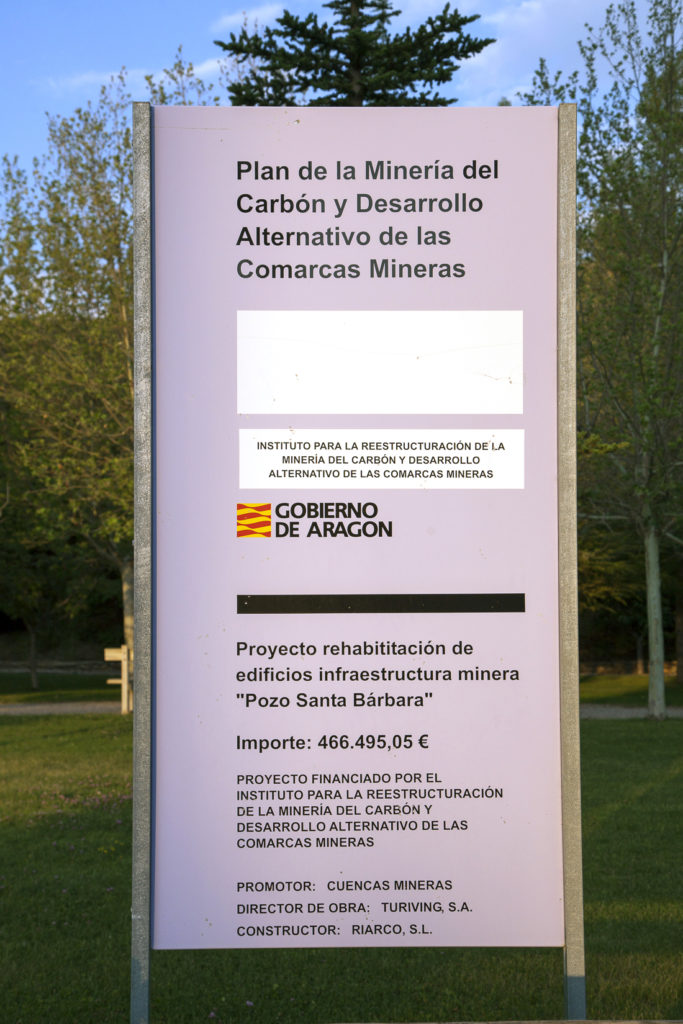 Pozo Santa Barbara. Parque Temático de la Minería y el Ferrocarril. Utrillas. Teruel 2018