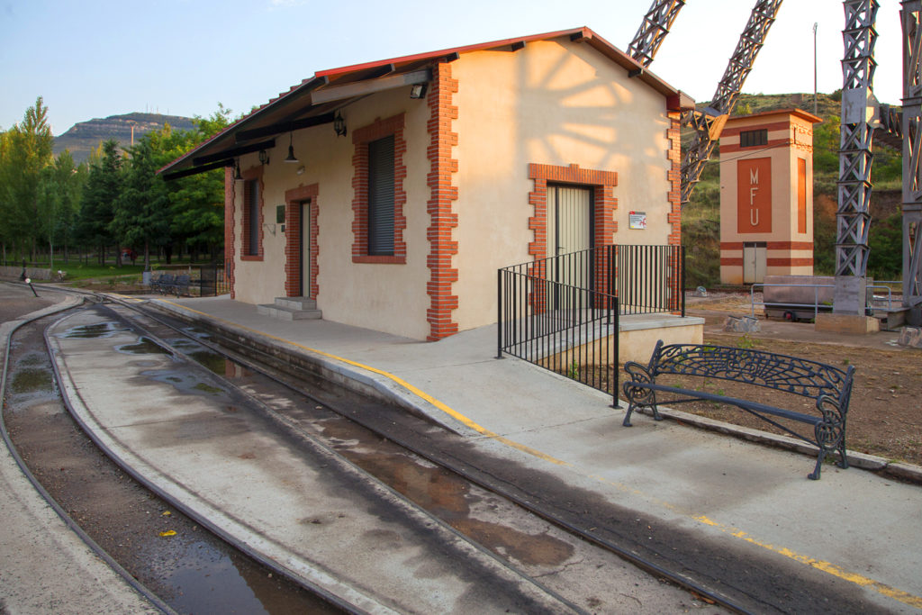 Pozo Santa Barbara. Parque Temático de la Minería y el Ferrocarril. Utrillas. Teruel 2018