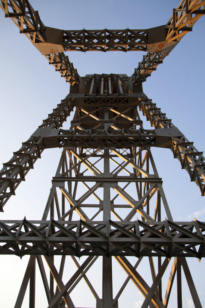 Pozo Santa Barbara. Parque Temático de la Minería y el Ferrocarril. Utrillas. Teruel 2018