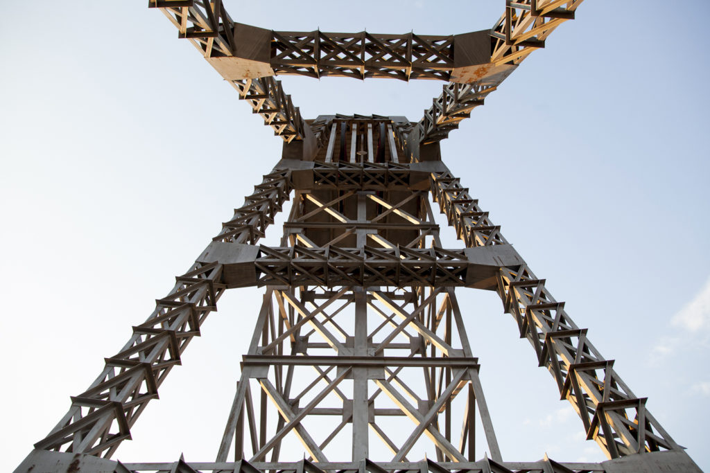 Pozo Santa Barbara. Parque Temático de la Minería y el Ferrocarril. Utrillas. Teruel 2018