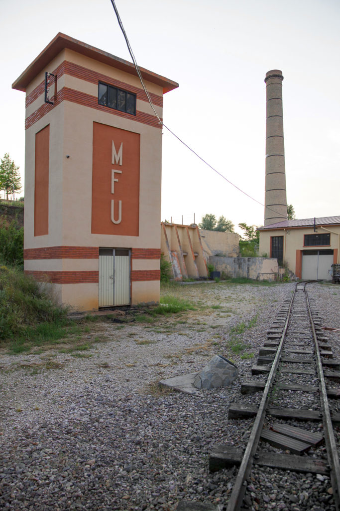 Pozo Santa Barbara. Parque Temático de la Minería y el Ferrocarril. Utrillas. Teruel 2018