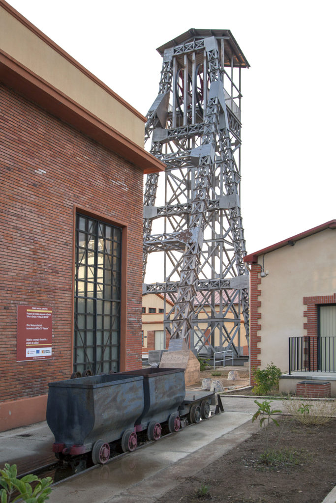 Pozo Santa Barbara. Parque Temático de la Minería y el Ferrocarril. Utrillas. Teruel 2018