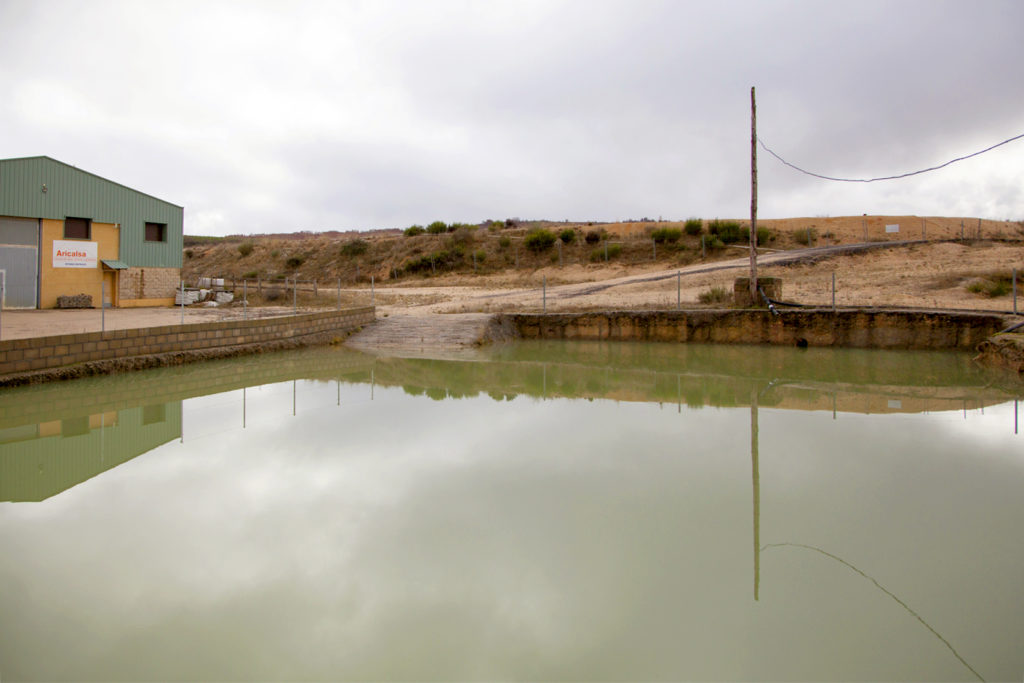 Aricalsa. Cantera de áridos.  Soto y Amio. Leon 2018