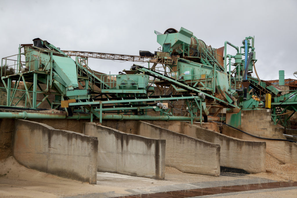 Aricalsa. Cantera de áridos.  Soto y Amio. Leon 2018