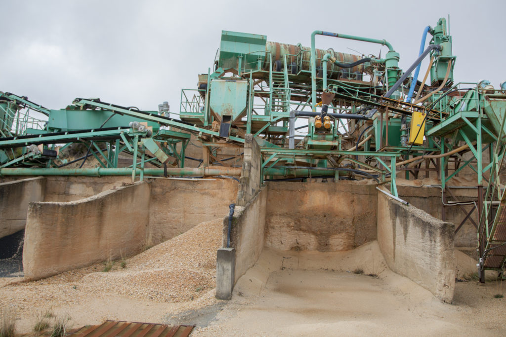 Aricalsa. Cantera de áridos.  Soto y Amio. Leon 2018