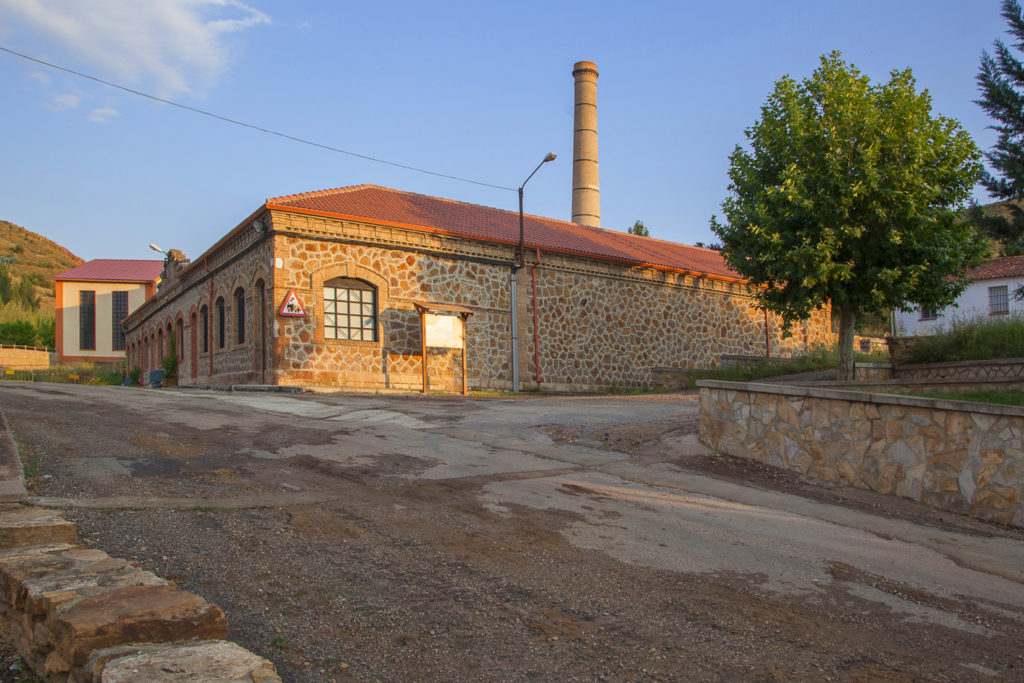 Pozo Santa Barbara. Parque Temático de la Minería y el Ferrocarril. Utrillas. Teruel 2018