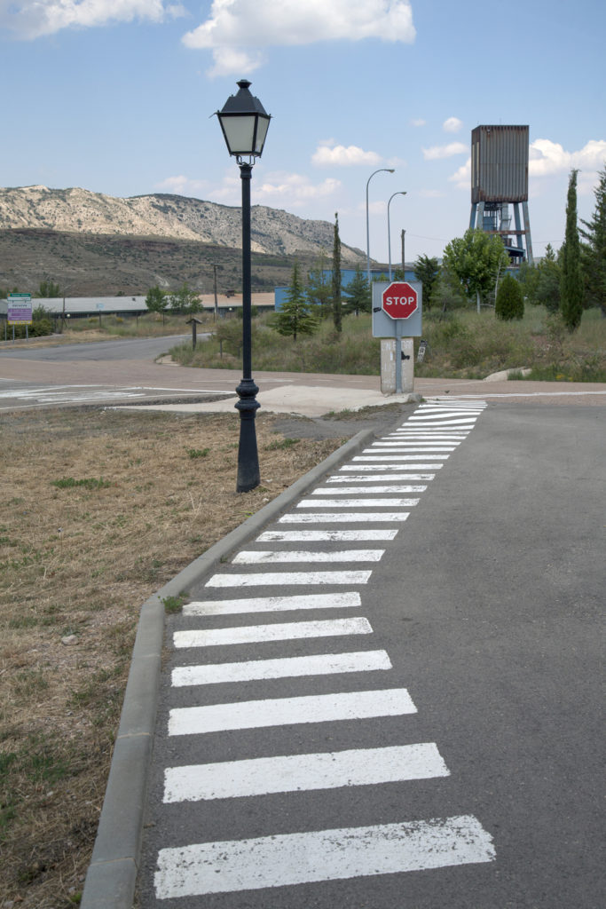 Exterior del Museo Minero de Escucha. Teruel 2018