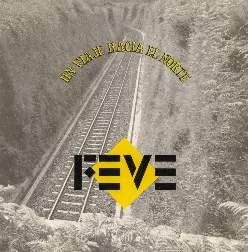 Portada del libro Un viaje hacia el Norte, publicado por FEVE. Madrid. 1992