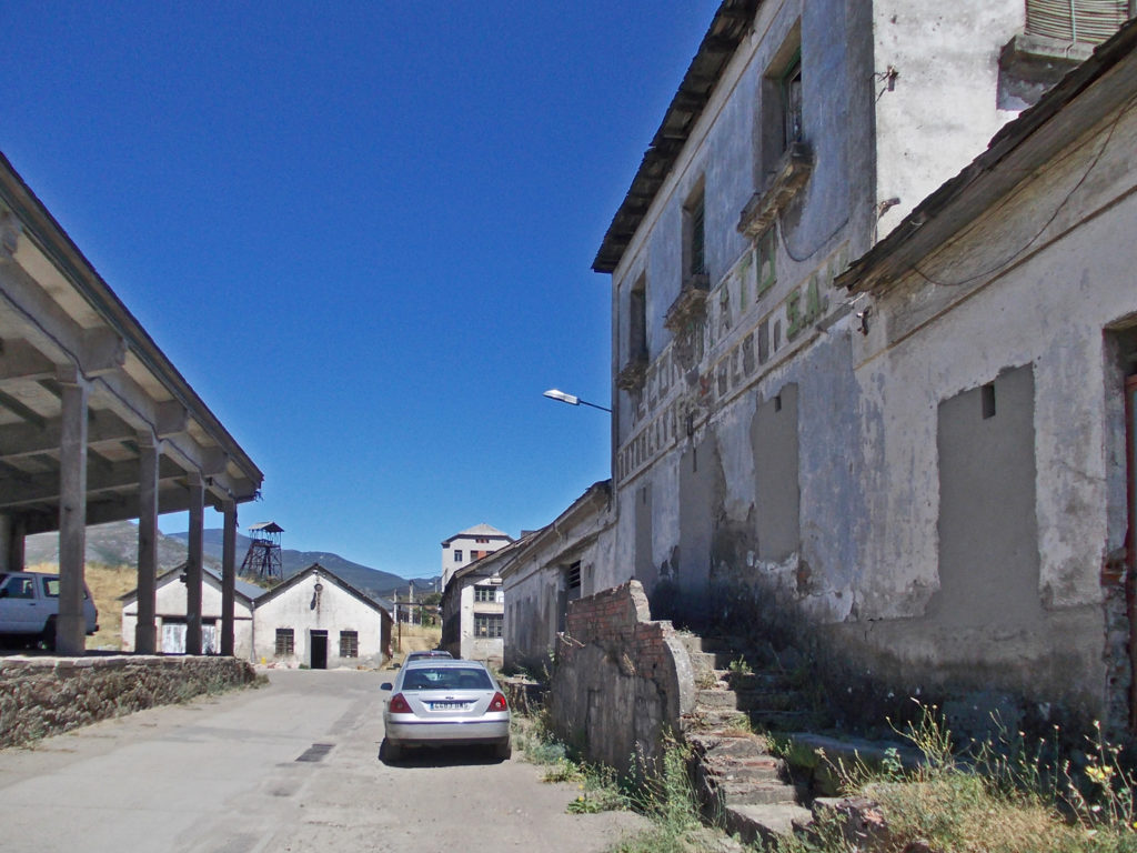 Instalaciones abandonadas de el Pozo Viejo, de Antracitas de Fabero. Lillo del Bierzo. Fabero. León 2016