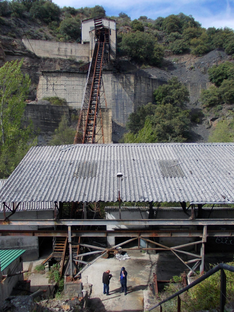 Instalaciones abandonadas de la Mina de Viloria Hermanos. Torre del Bierzo. León. 2017