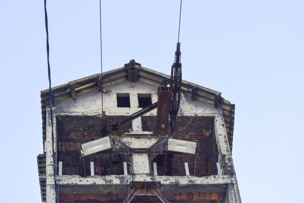 Instalaciones abandonadas del lavadero de La Recuelga, de Antracitas de Fabero. Santa Cruz del Sil. Páramo del Sil. León 2016