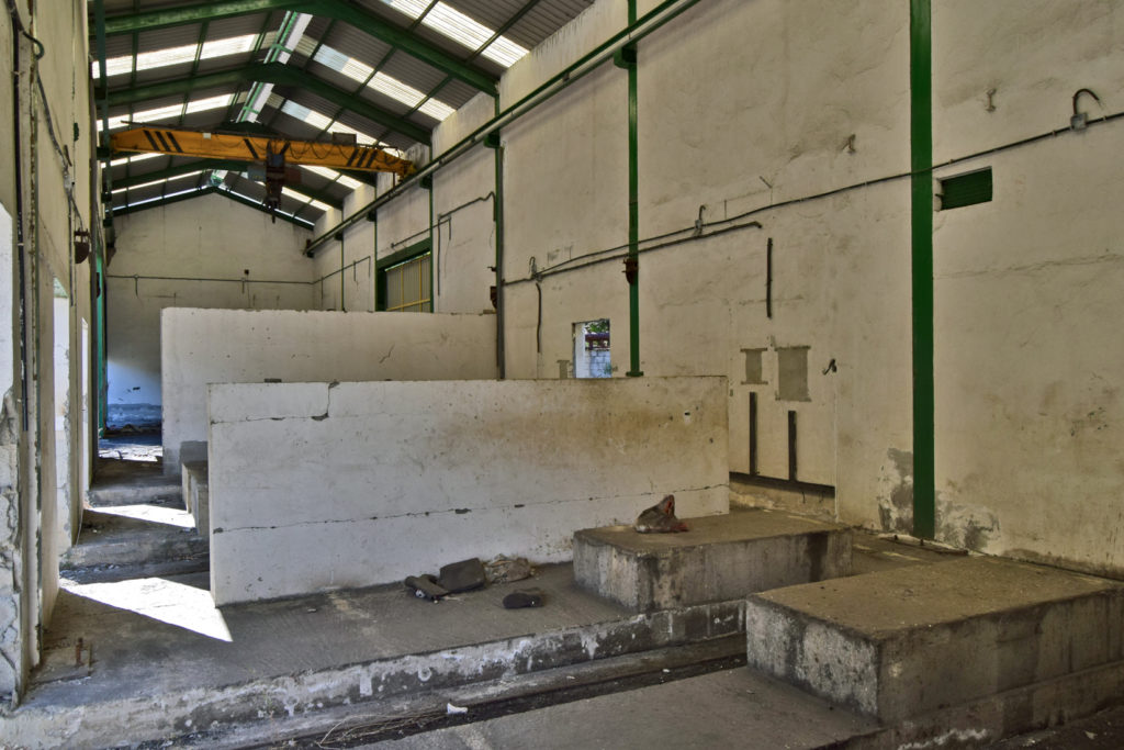 Instalaciones abandonadas de Antracitas de Gaiztarro, luego Coto Minero del Sil. Santa Cruz del Sil. León. Octubre 2018.