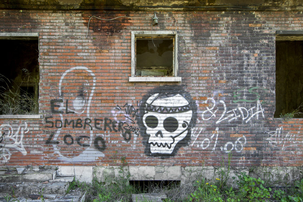 Instalaciones abandonadas de la Factoría de Nitrastur. Langreo. Asturias 2016