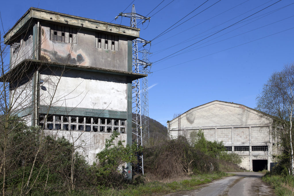 Instalaciones abandonadas de la Factoría de Nitrastur. Langreo. Asturias 2016