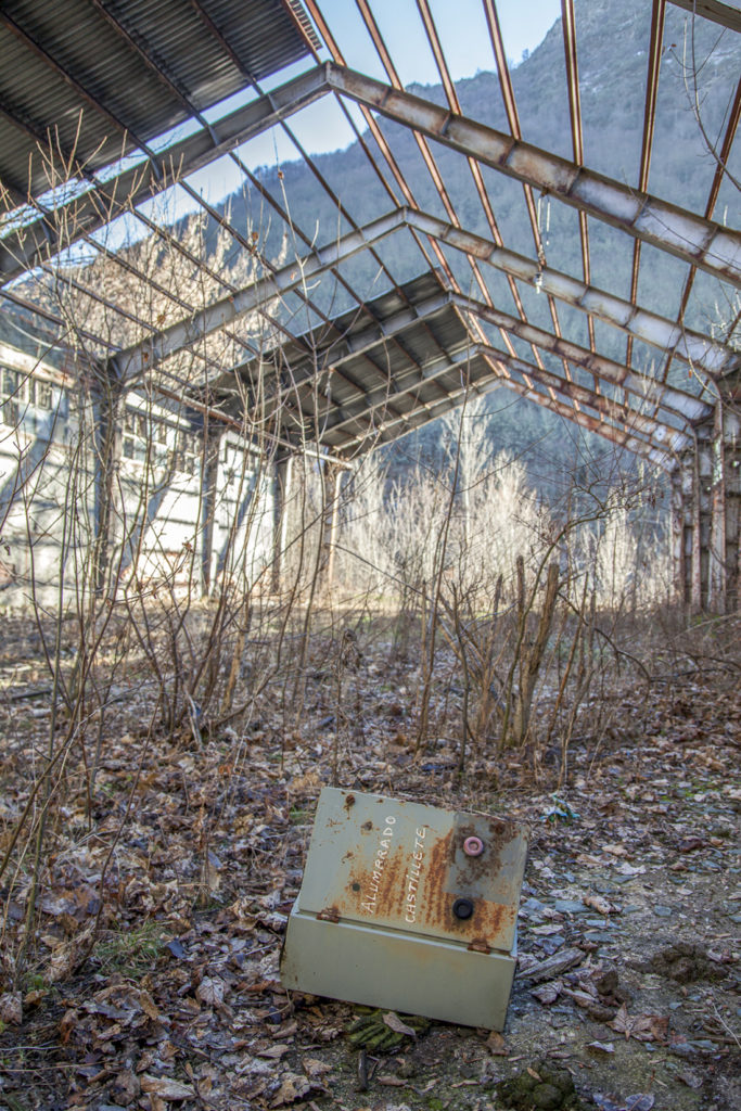 Instalaciones abandonadas del Pozo María,  Caboalles de Abajo. León 2017