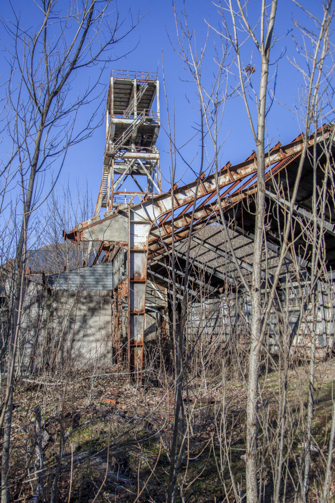 Instalaciones abandonadas del Pozo María,  Caboalles de Abajo. León 2017