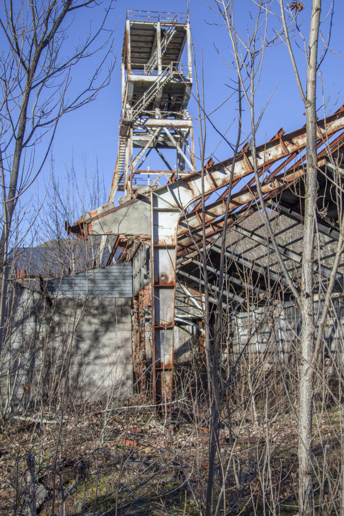 Instalaciones abandonadas del Pozo María,  Caboalles de Abajo. León 2017