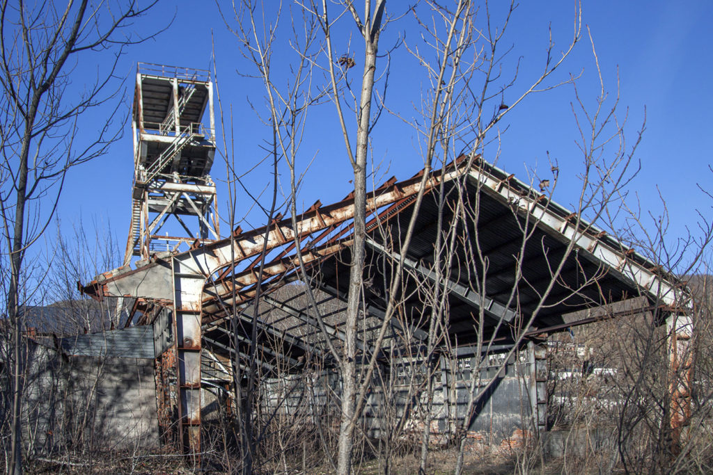 Instalaciones abandonadas del Pozo María,  Caboalles de Abajo. León 2017