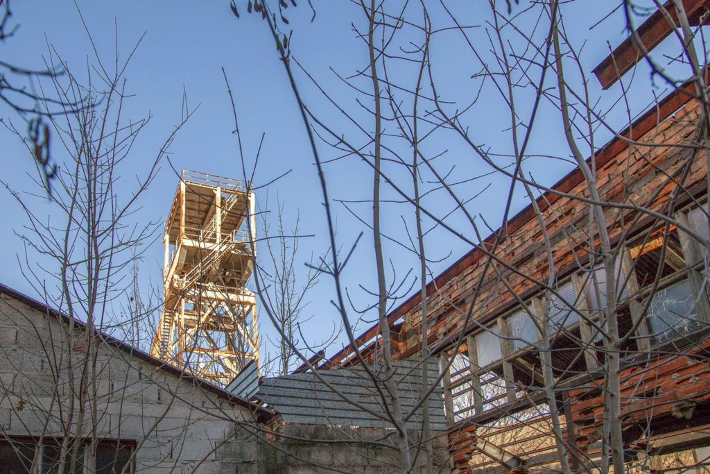 Instalaciones abandonadas del Pozo María,  Caboalles de Abajo. León 2017