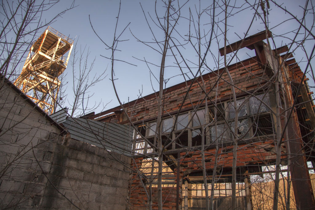 Instalaciones abandonadas del Pozo María,  Caboalles de Abajo. León 2017