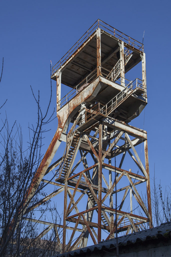 Instalaciones abandonadas del Pozo María,  Caboalles de Abajo. León 2017