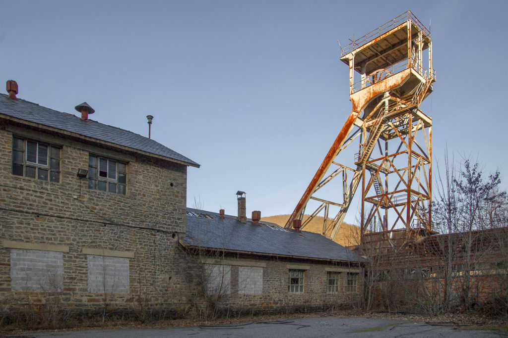 Instalaciones abandonadas del Pozo María,  Caboalles de Abajo. León 2017