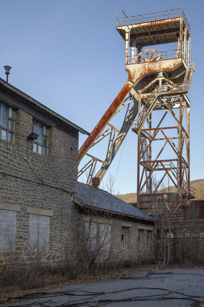 Instalaciones abandonadas del Pozo María,  Caboalles de Abajo. León 2017