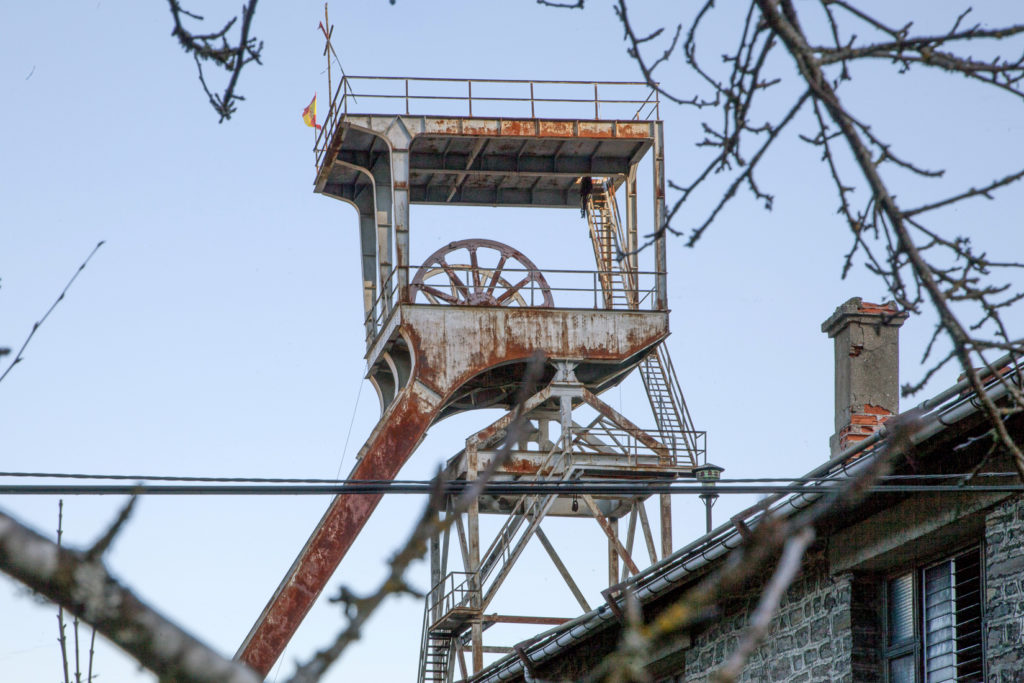 Instalaciones abandonadas del Pozo María,  Caboalles de Abajo. León 2017