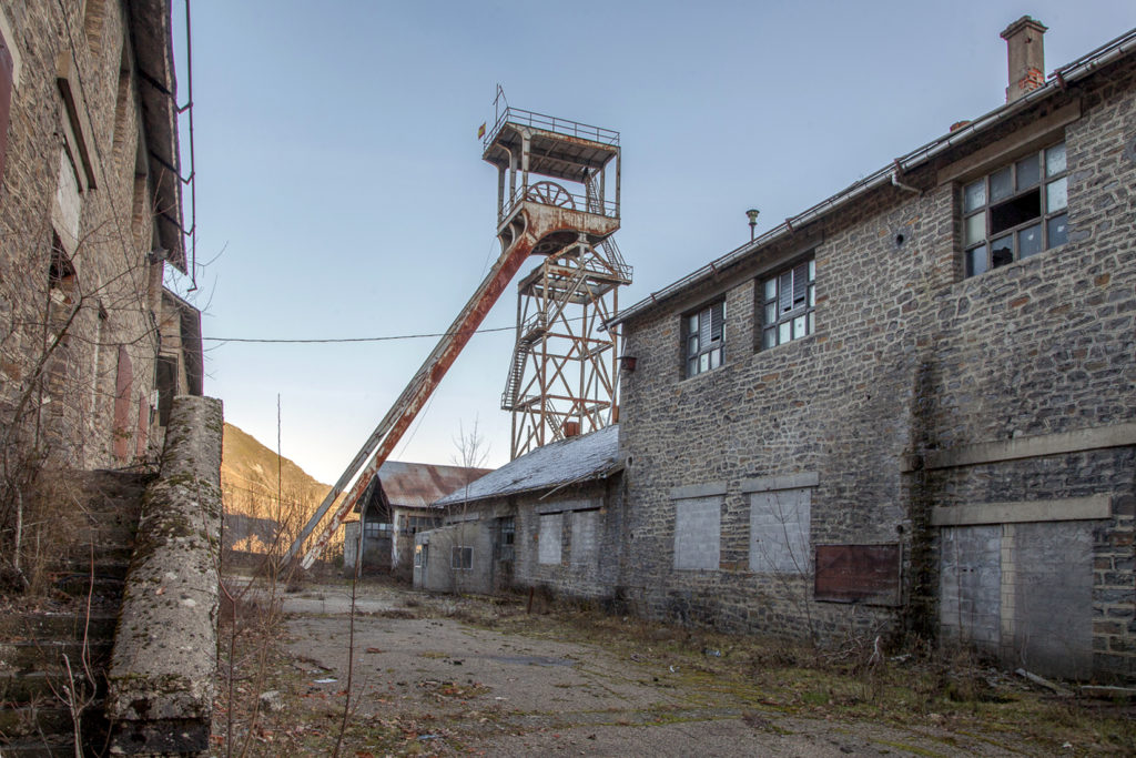 Instalaciones abandonadas del Pozo María,  Caboalles de Abajo. León 2017